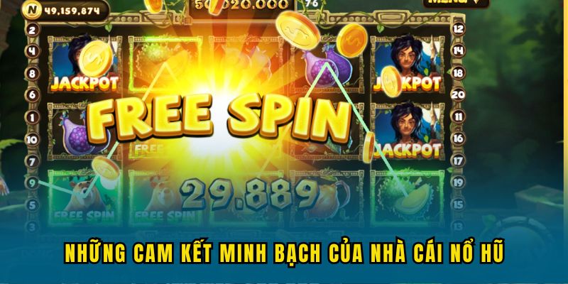 Những cam kết minh bạch của nhà cái Nổ Hũ